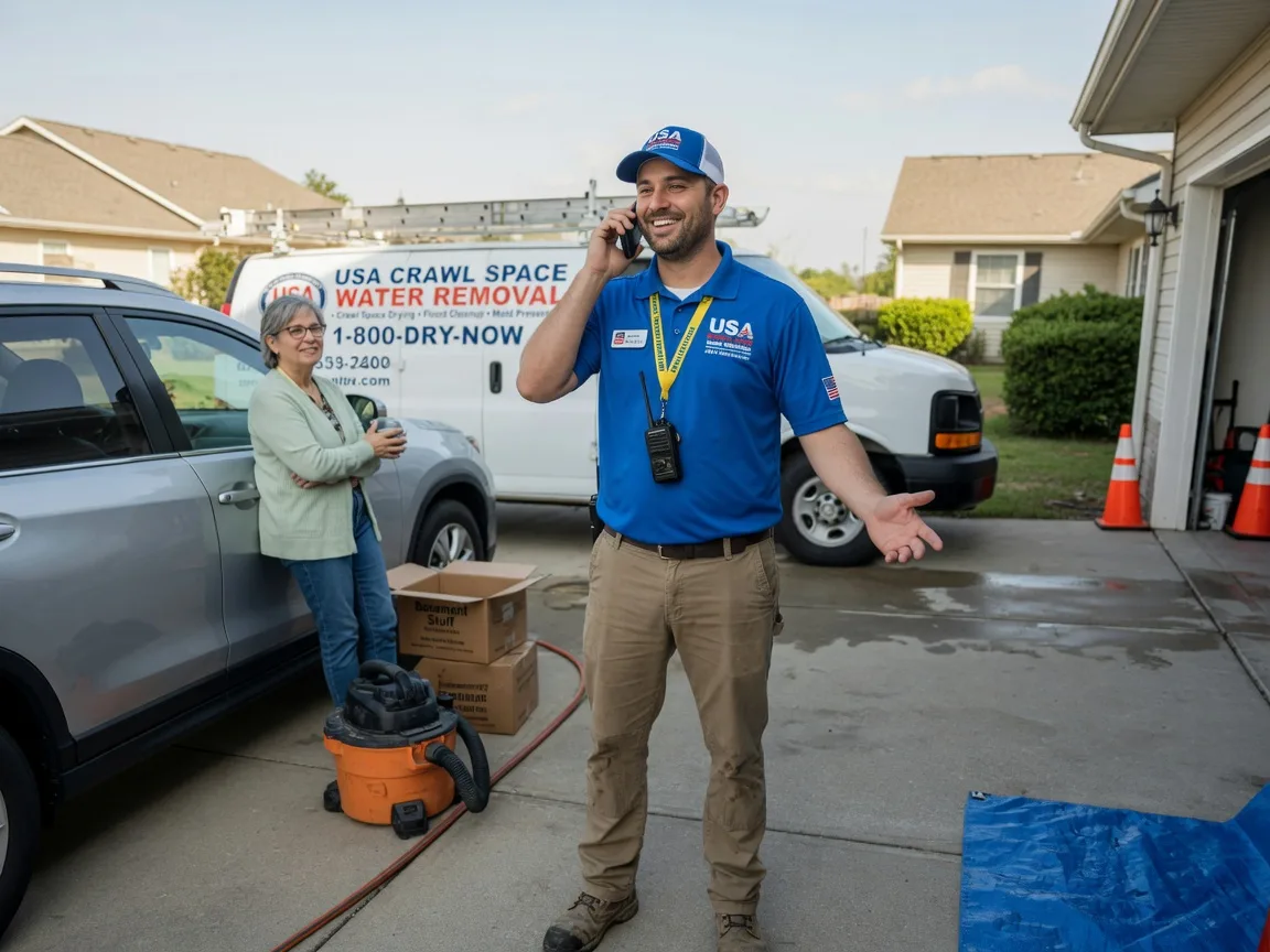 Crawl Space Water Removal Cedar, KS FAQs